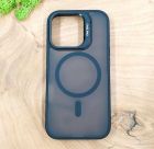 Чохол Baseus Smoke case Magsafe with Metal Stand для iPhone 16 Pro Black