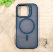 Чохол Baseus Smoke case Magsafe with Metal Stand для iPhone 16 Pro Black
