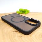 Чохол HOCO Smoke case Matte with MagSafe для iPhone 16 Black
