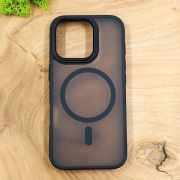 Чохол HOCO Smoke case Matte with MagSafe для iPhone 16 Pro Black