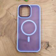 Чохол HOCO Smoke case Matte with MagSafe для iPhone 16 Pro Light Purple