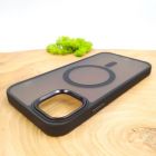 Чохол HOCO Smoke case Matte with MagSafe для iPhone 12/12 Pro Black