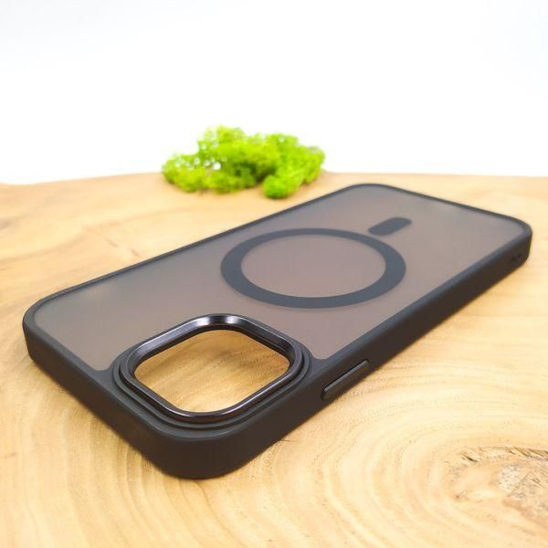Чохол HOCO Smoke case Matte with MagSafe для iPhone 12/12 Pro Black