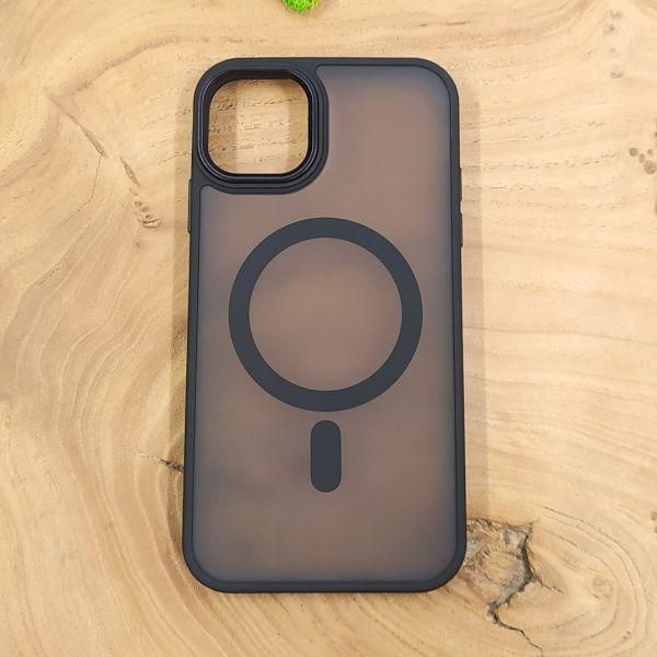 Чохол HOCO Smoke case Matte with MagSafe для iPhone 13 Black