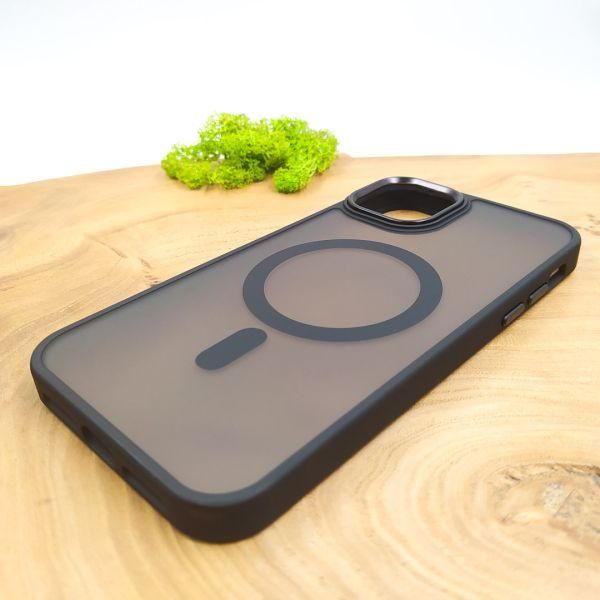 Чохол HOCO Smoke case Matte with MagSafe для iPhone 13 Black