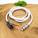 Кабель XO NB227 6A Stout Silicone  USB - MicroUSB  1.2m  White