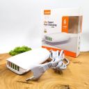 Зарядний пристрій LdNio A6573C 6 USB 65W White