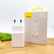 Зарядний пристрій Baseus Compact Charger 2USB 10.5W