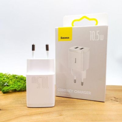 Зарядний пристрій Baseus Compact Charger 2USB 10.5W