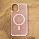 Чохол HOCO Smoke case Matte with MagSafe для iPhone 11 Pink