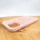 Чохол HOCO Smoke case Matte with MagSafe для iPhone 14 Pink