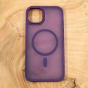 Чохол HOCO Smoke case Matte with MagSafe для iPhone 11 Dark Purple