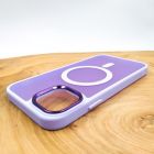 Чохол HOCO Smoke case Matte with MagSafe для iPhone 12/12 Pro Light Purple