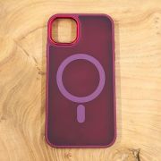 Чохол HOCO Smoke case Matte with MagSafe для iPhone 13 Red