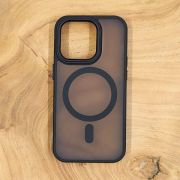 Чохол HOCO Smoke case Matte with MagSafe для iPhone 15 Pro Black