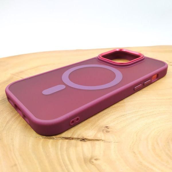 Чохол HOCO Smoke case Matte with MagSafe для iPhone 13 Pro Max Red