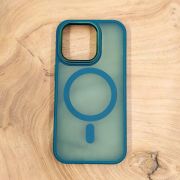 Чохол HOCO Smoke case Matte with MagSafe для iPhone 13 Pro Max Dark Green