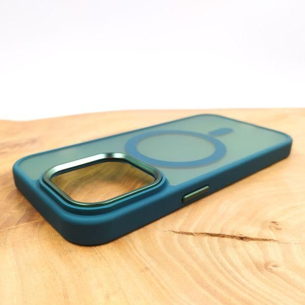 Чохол HOCO Smoke case Matte with MagSafe для iPhone 13 Pro Max Dark Green