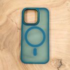 Чохол HOCO Smoke case Matte with MagSafe для iPhone 14 Pro Max Dark Green(зас.тов.)