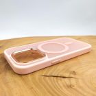 Чохол HOCO Smoke case Matte with MagSafe для iPhone 14 Pro Max Pink