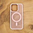 Чохол HOCO Smoke case Matte with MagSafe для iPhone 15 Pro Max Pink