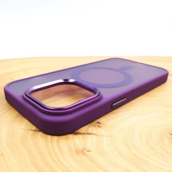 Чохол HOCO Smoke case Matte with MagSafe для iPhone 14 Pro Dark Purple