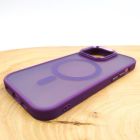 Чохол HOCO Smoke case Matte with MagSafe для iPhone 14 Pro Dark Purple