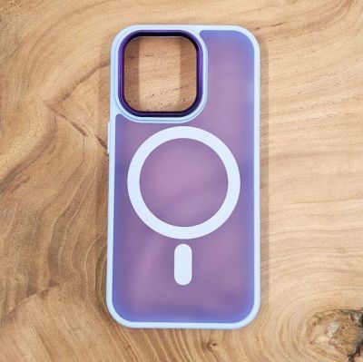 Чохол HOCO Smoke case Matte with MagSafe для iPhone 14 Pro Max Light Purple