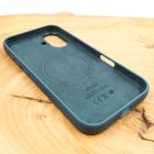 Чохол  Silicone Case with MagSafe для iPhone 16 Lake Green