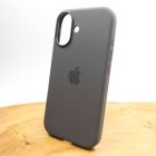 Чохол  Silicone Case with MagSafe для iPhone 16 Stone Gray