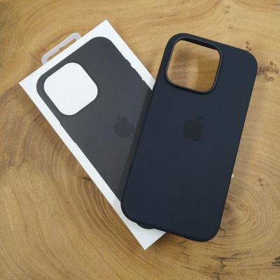Чохол  Silicone Case with MagSafe для iPhone 16 Pro Max Black