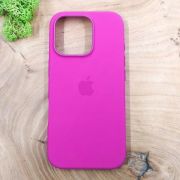 Чохол  Silicone Case with MagSafe для iPhone 16 Pro Fuchsia