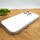 Матовий скляний чохол Glass case для iPhone 16 Pro White Titanium