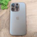 Матовий скляний чохол Glass case для iPhone 16 Pro Desert Titanium