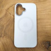 Скляний матовий чохол з MagSafe для iPhone 16 White