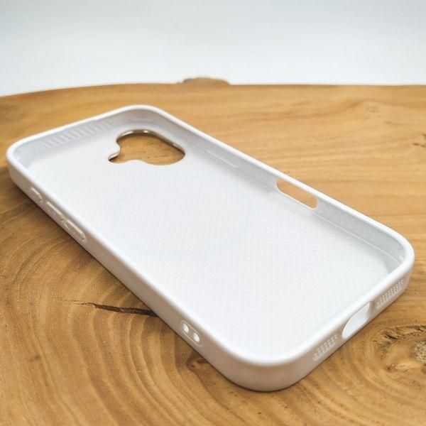Скляний матовий чохол з MagSafe для iPhone 16 White