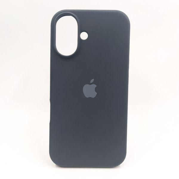 Чохол Silicone Case для iPhone 16 Plus Black