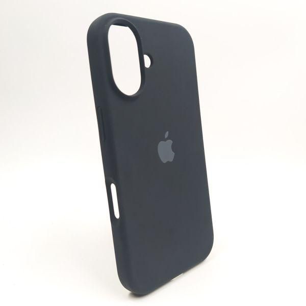Чохол Silicone Case для iPhone 16 Plus Black