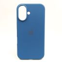 Чохол Silicone Case для iPhone 16 Blue Cobalt