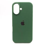 Чохол Silicone Case для iPhone 16 Blue Green