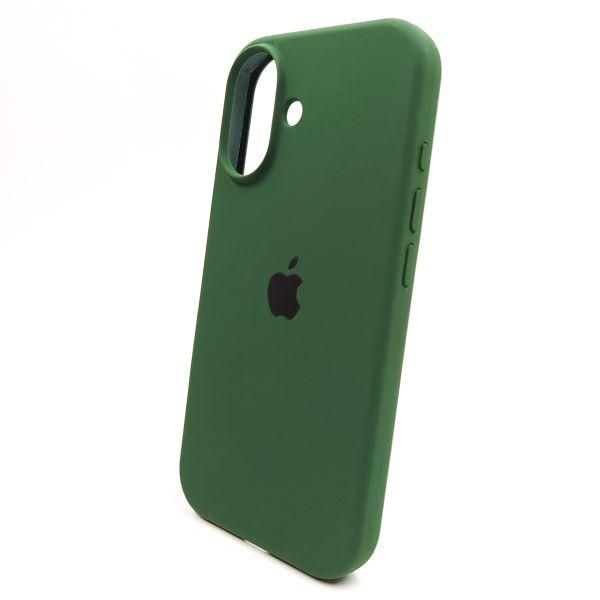 Чохол Silicone Case для iPhone 16 Blue Green