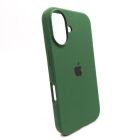 Чохол Silicone Case для iPhone 16 Blue Green