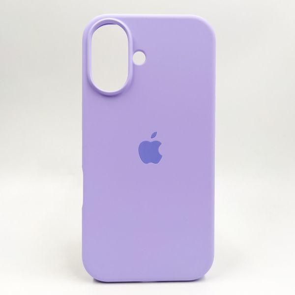 Чохол Silicone Case для iPhone 16 Light Purple