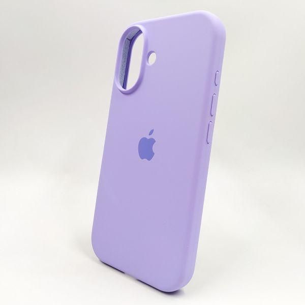 Чохол Silicone Case для iPhone 16 Light Purple