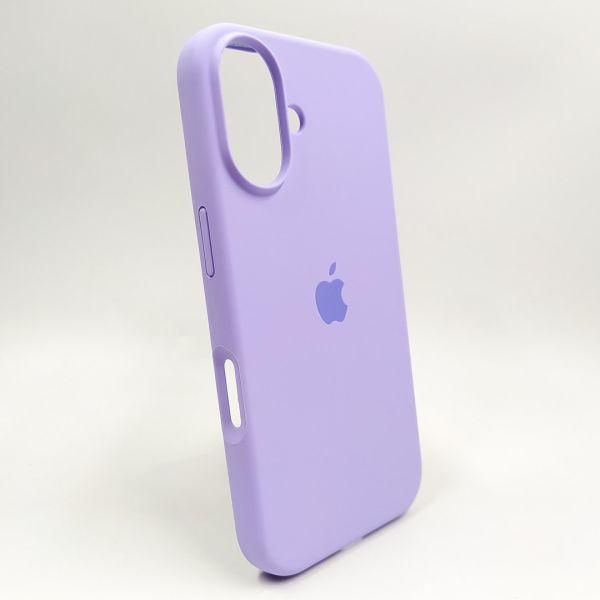 Чохол Silicone Case для iPhone 16 Light Purple