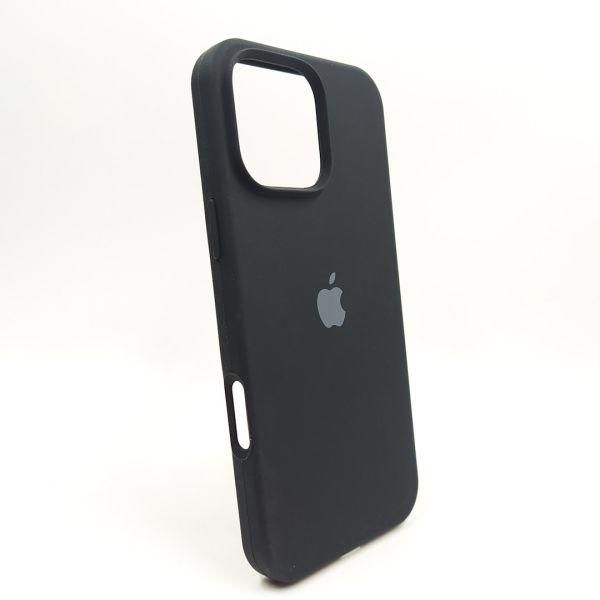 Чохол Silicone Case для iPhone 16 Pro Black