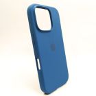 Чохол Silicone Case для iPhone 16 Pro Blue Cobalt