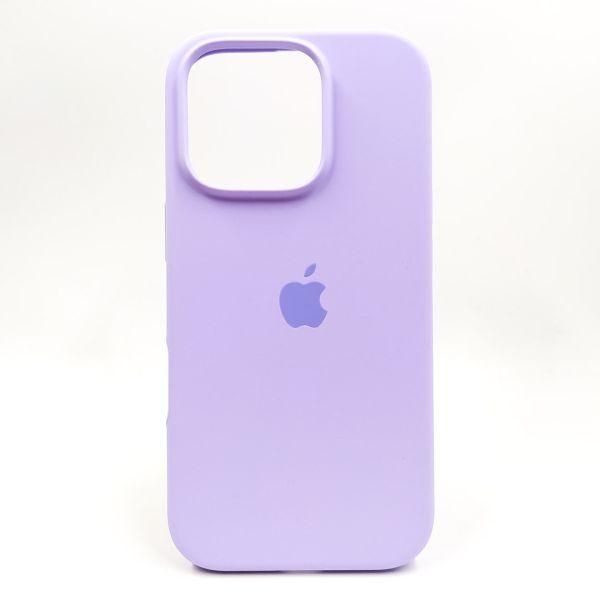 Чохол Silicone Case для iPhone 16 Pro Light Purple