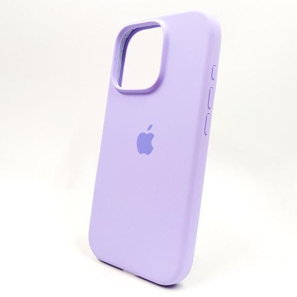Чохол Silicone Case для iPhone 16 Pro Light Purple
