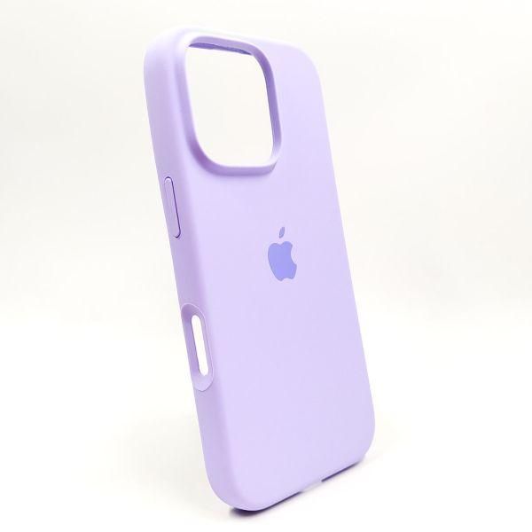 Чохол Silicone Case для iPhone 16 Pro Max Light Purple